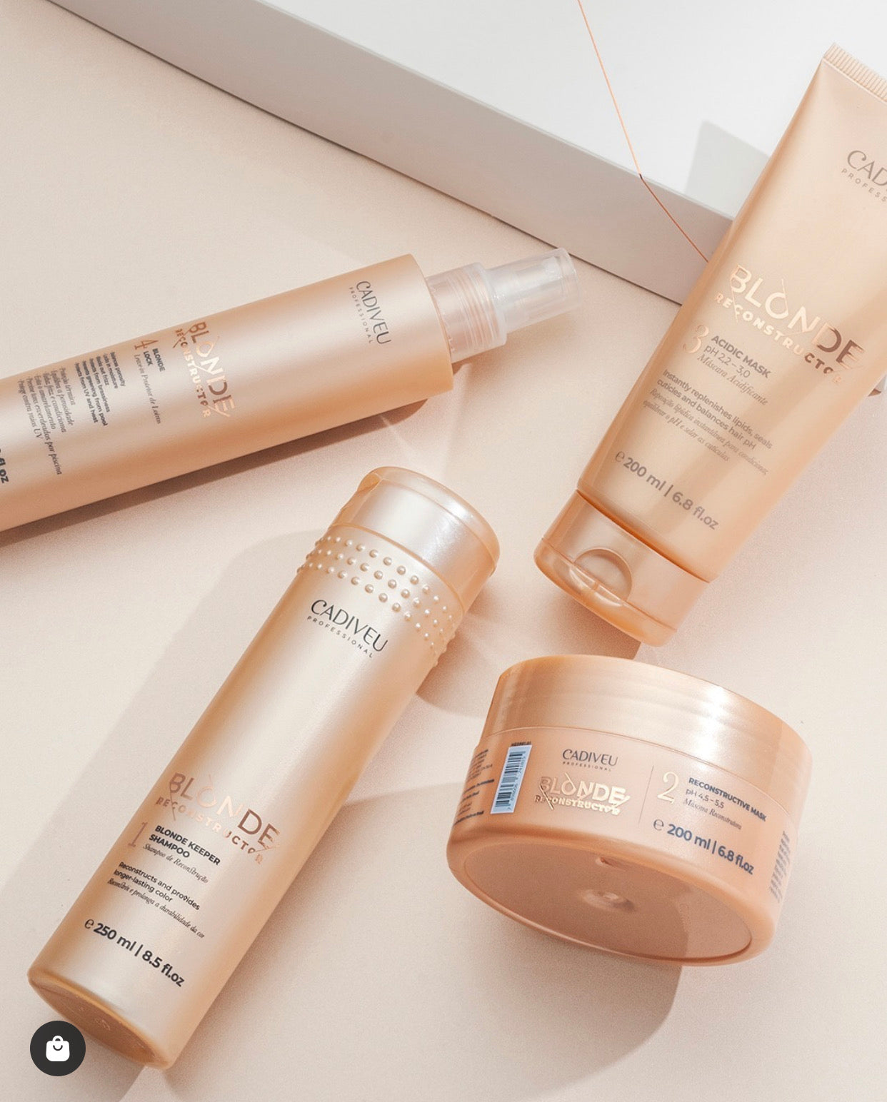 Unbroken Blonde kit Cadiveu Professional