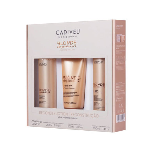 Unbroken  Blonde kit Cadiveu Professional