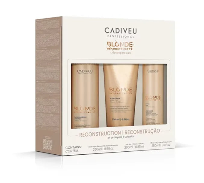 Unbroken  Blonde kit Cadiveu Professional