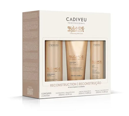 Unbroken  Blonde kit Cadiveu Professional